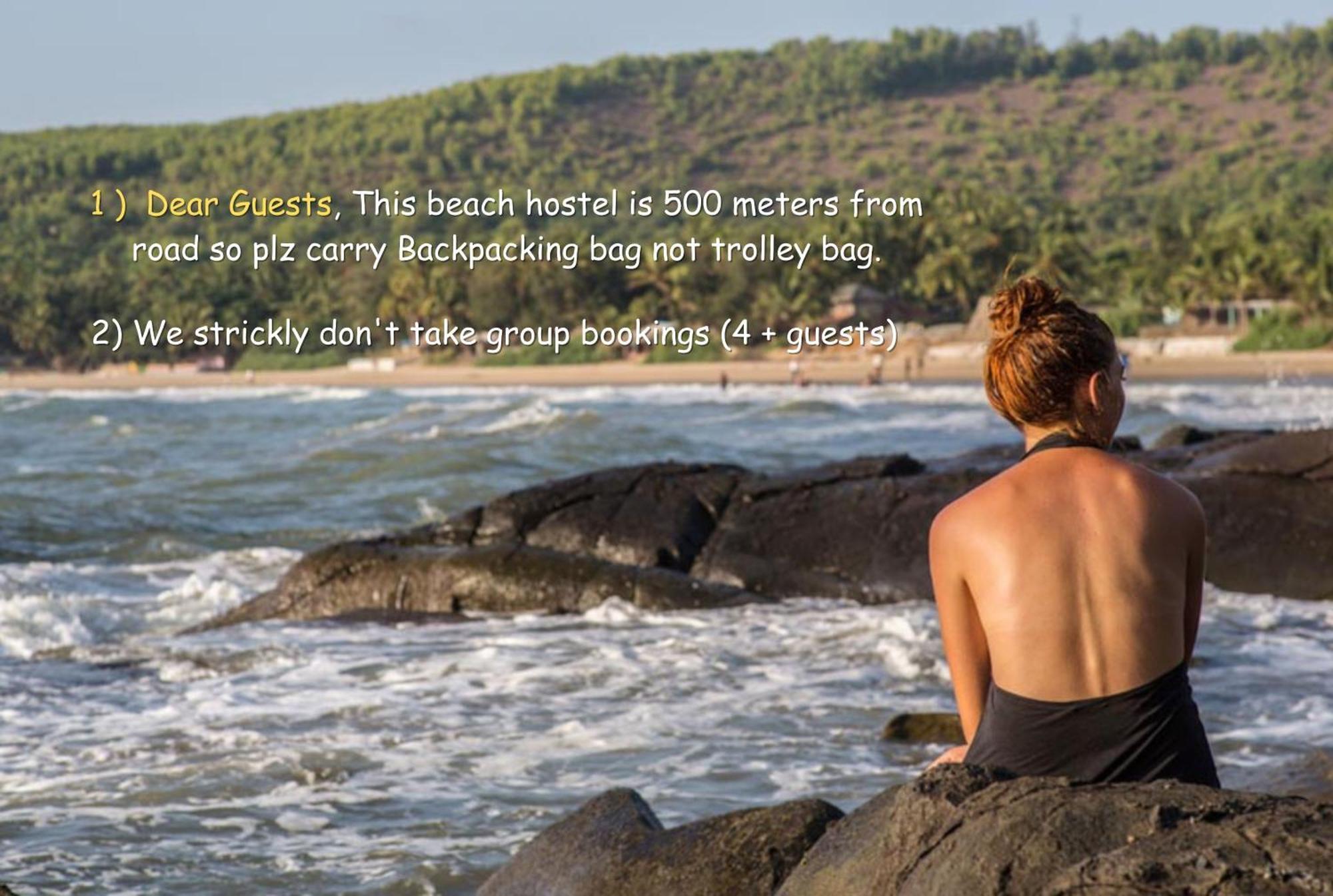 Borrbo Beach Hostel Gokarna Esterno foto